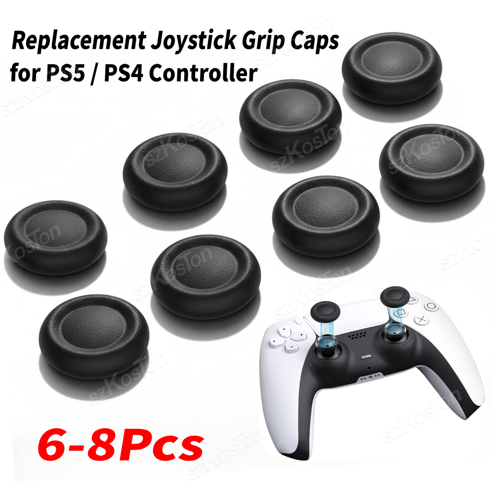 Esports Gaming Controller - 6-8Pcs Replacement Joystick Caps for PS5