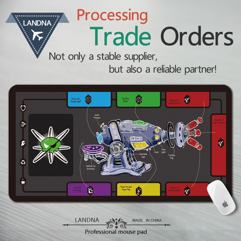 Esports Gaming Logos - Extra Large Size Rubber Mouse Pad