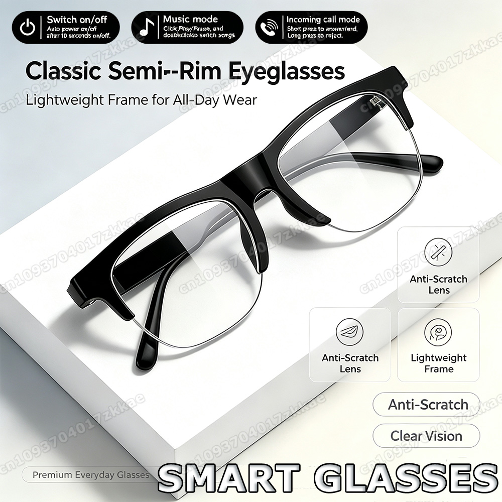 Esports Gaming Remote - NEW Touch Control Smart Glasses Bluetooth