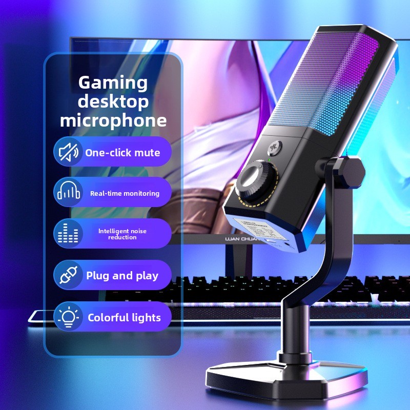 RGB Microphone Game E-sports L - Esports & Gaming Optics Gmbh ulasan dan harga