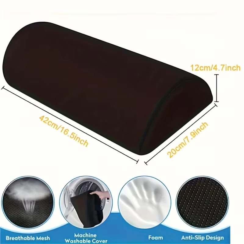 AB66-1Pc Ergonomic Office Desk - Footrest Under Desk ulasan dan harga