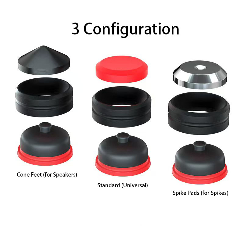Hi-Fi Speaker Isolation Feet S - Dual Monitor Stand ulasan dan harga