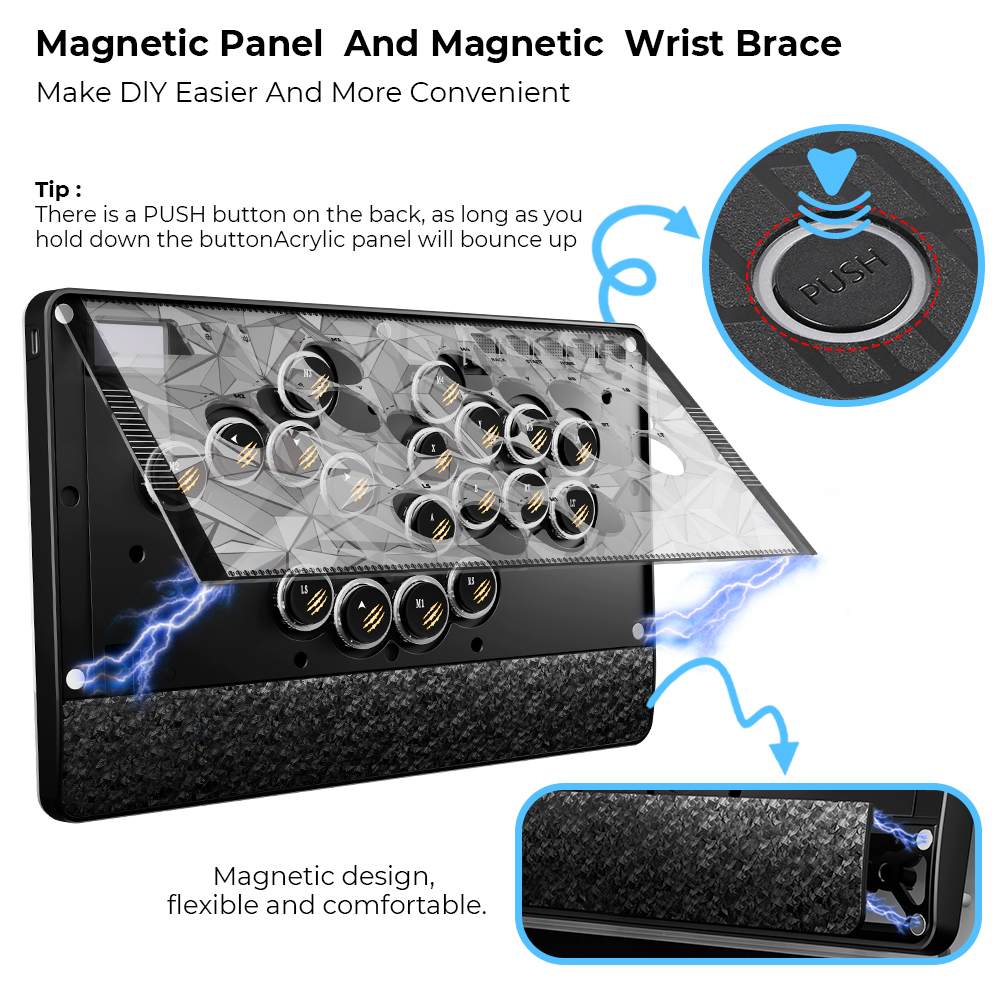 Haute42 Magnetic C-AT Leverles - Esports Gaming Controller ulasan dan harga