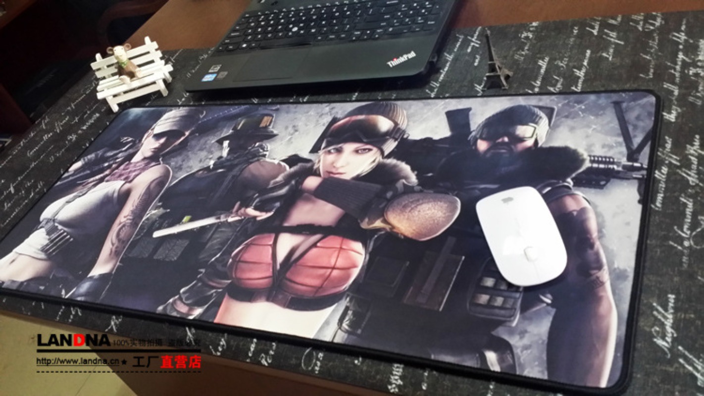 Extra Large Size Rubber Mouse  - Esports Gaming Logos ulasan dan harga