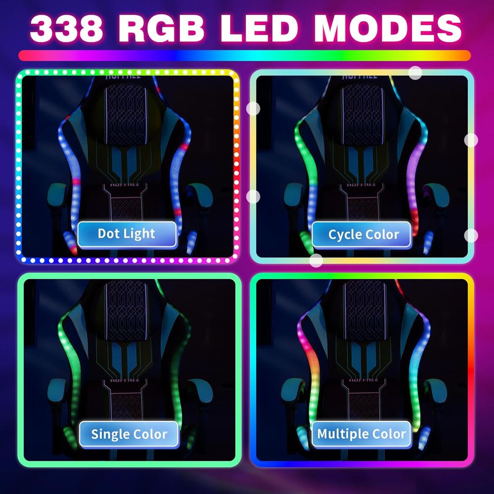 Gaming Chair with LED Lights S - Rgb Gaming Chair ulasan dan harga