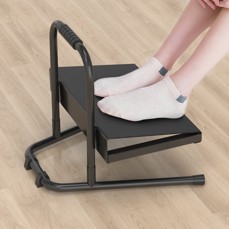 Height Adjustable Foot Rest Pe - Footrest Under Desk ulasan dan harga