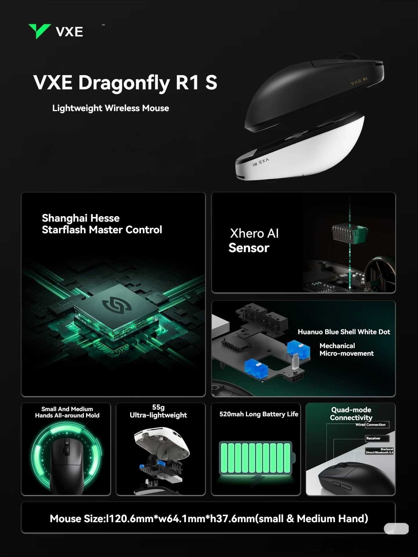 NEW ATK VXE Dragonfly R1 S SE  - Esports Gaming News ulasan dan harga