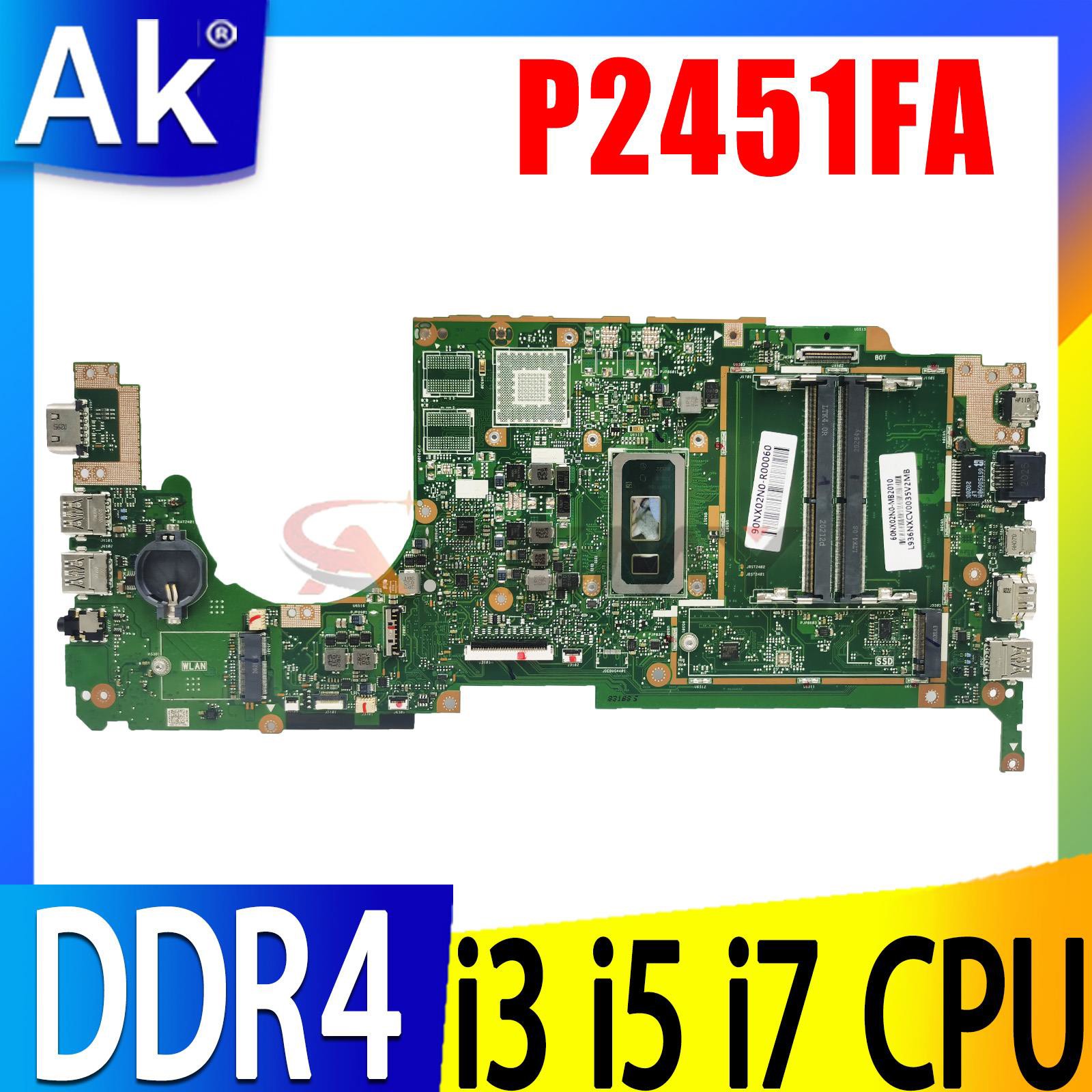 P2451FA Mainboard For ASUS Exp - Intel Cpu Core I7 ulasan dan harga