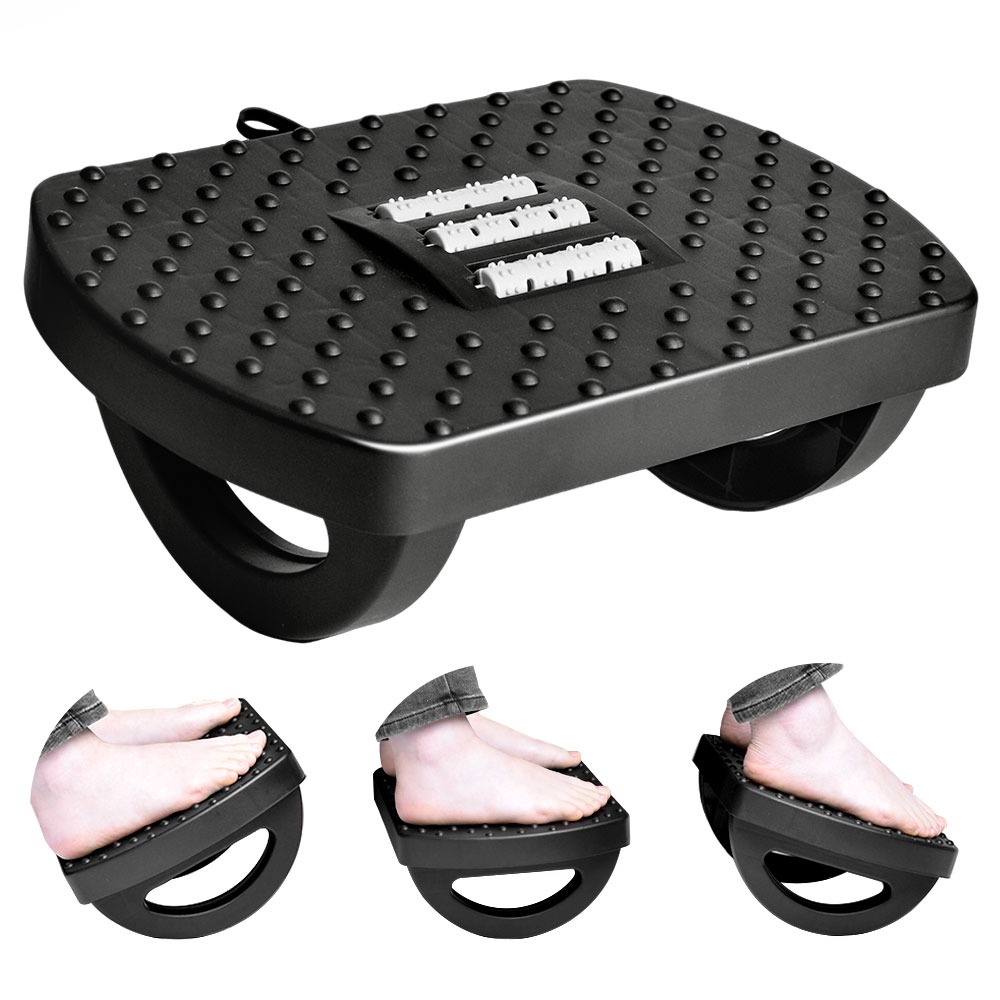 Portable Home Office Footstool - Footrest Under Desk ulasan dan harga