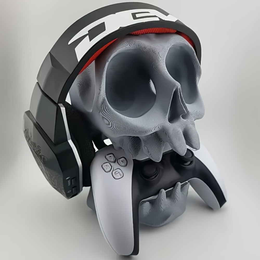 Skull Shaped Controller Stand  - Esports Gaming Controller ulasan dan harga
