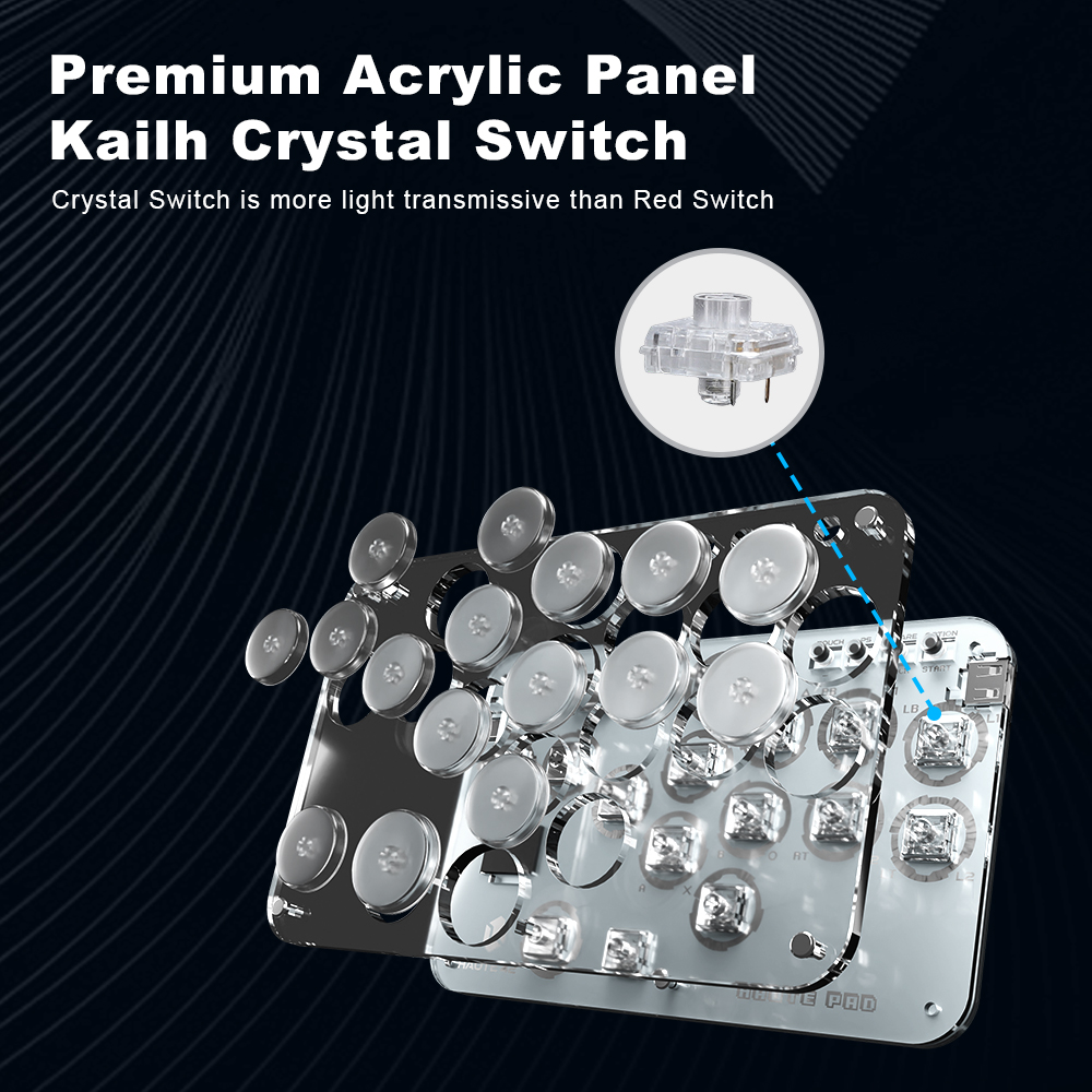 Haute42 Arcade Joystick Hitbox - Esports Gaming Controller ulasan dan harga