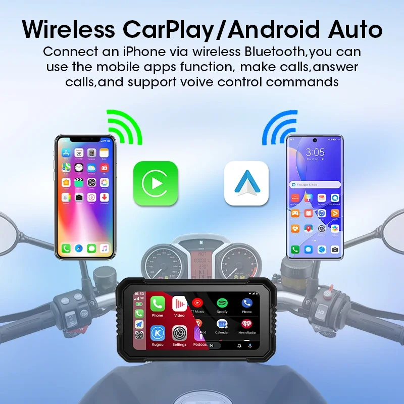 6.25 inch Carplay Screen Motor - Dual Monitor Stand ulasan dan harga