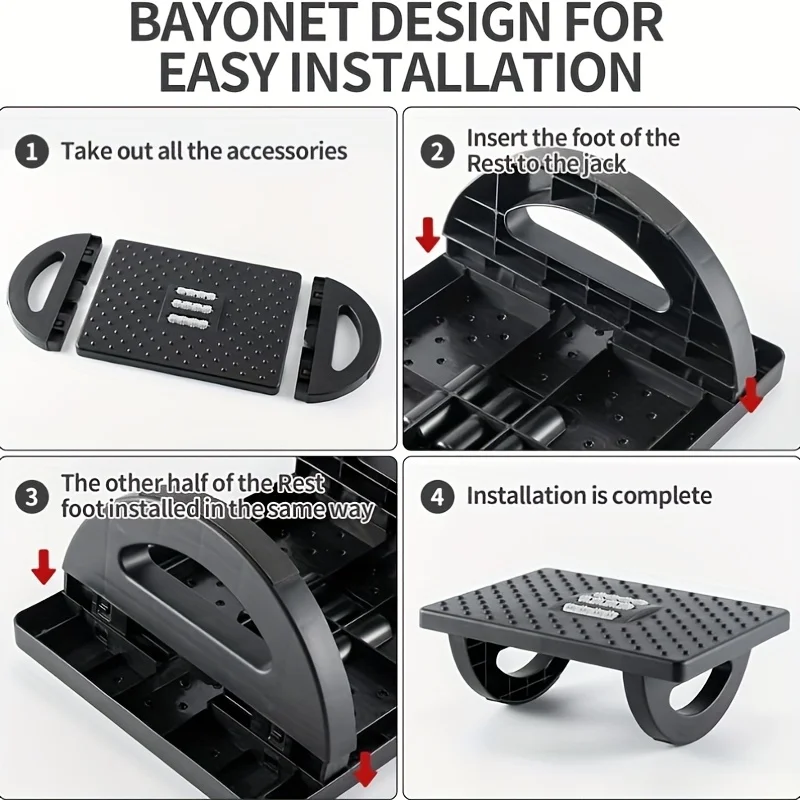 1PC Foot Rest Under Desk Rocki - Footrest Under Desk ulasan dan harga
