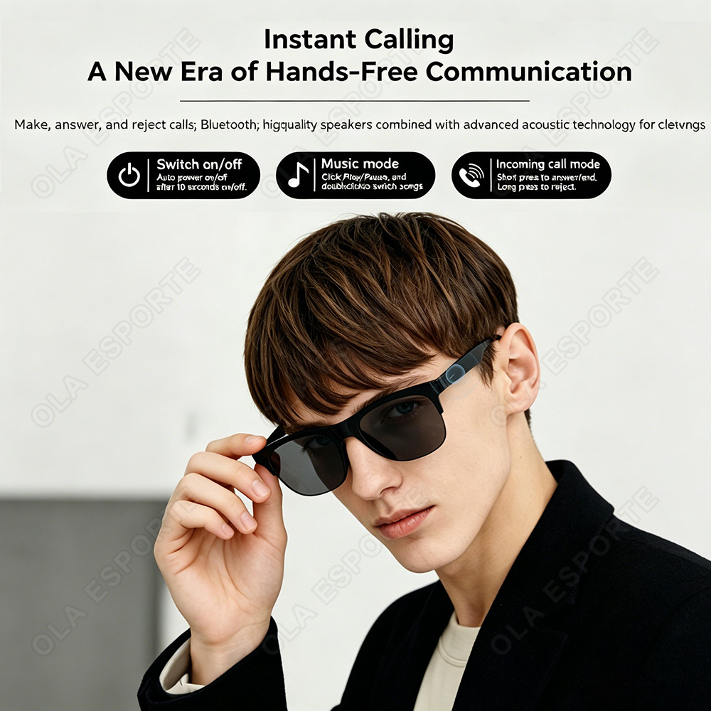NEW Touch Control Smart Glasse - Esports Gaming Remote ulasan dan harga