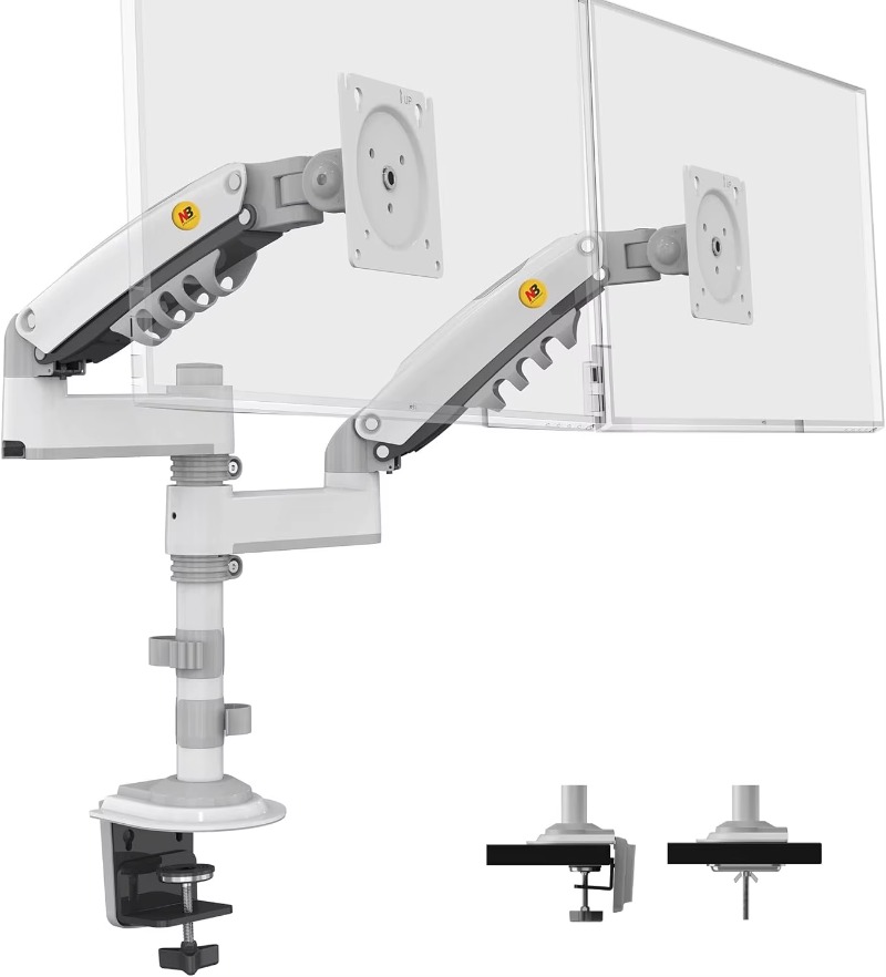 Dual Monitor Desk Mount Stand  - Dual Monitor Stand ulasan dan harga