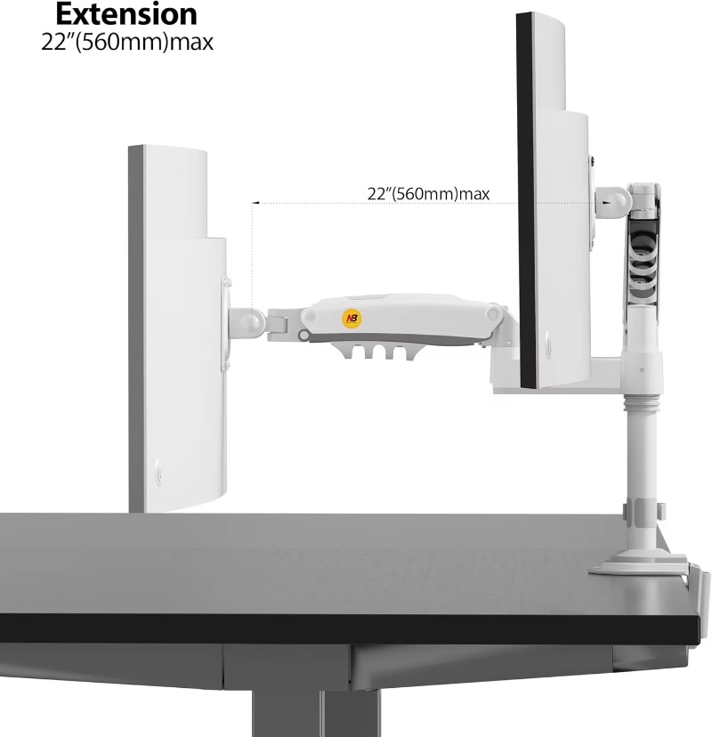Dual Monitor Desk Mount Stand  - Dual Monitor Stand ulasan dan harga