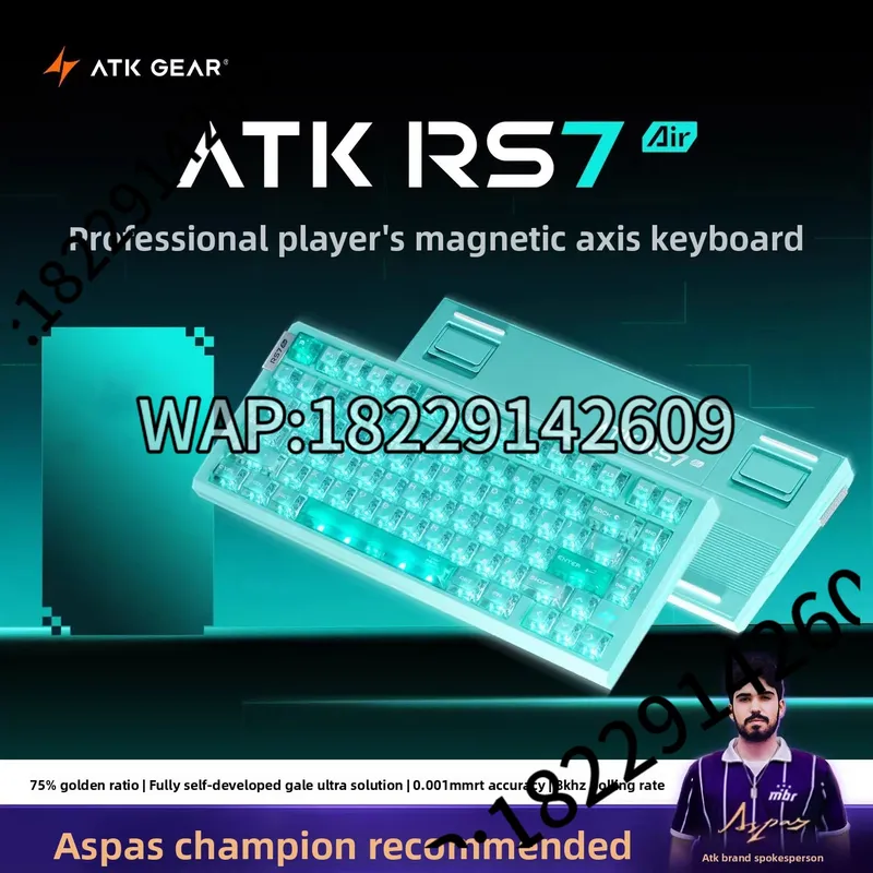 ATK RS7 Air Keyboard Magnetic  - Esports & Gaming Optics Gmbh ulasan dan harga