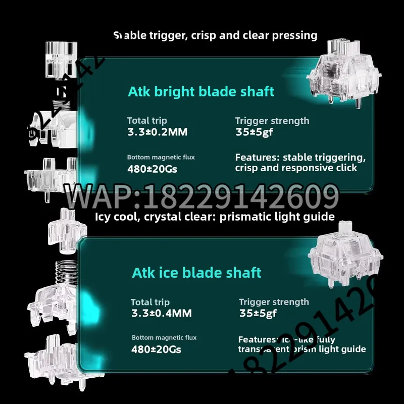 ATK RS7 Air Keyboard Magnetic  - Esports & Gaming Optics Gmbh ulasan dan harga